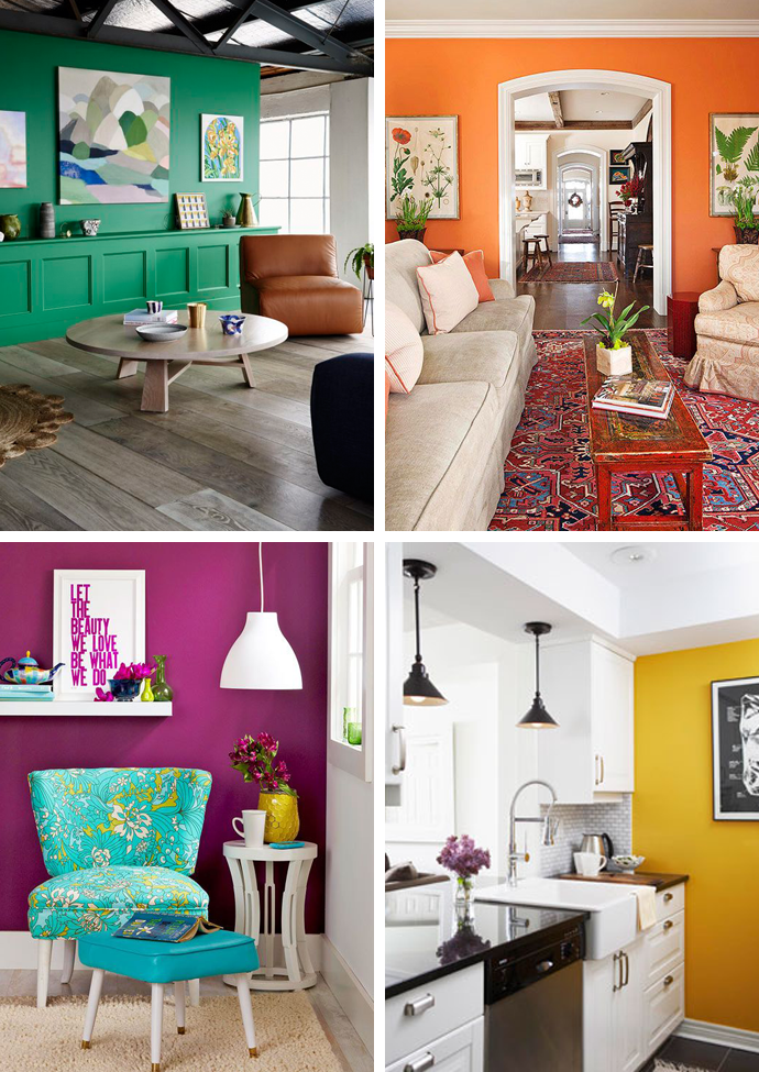 Decorating Your Home With Bold Colors | Home Inspiration