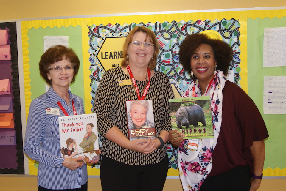 At Ebby Halliday Elementary Reading Opens Doors