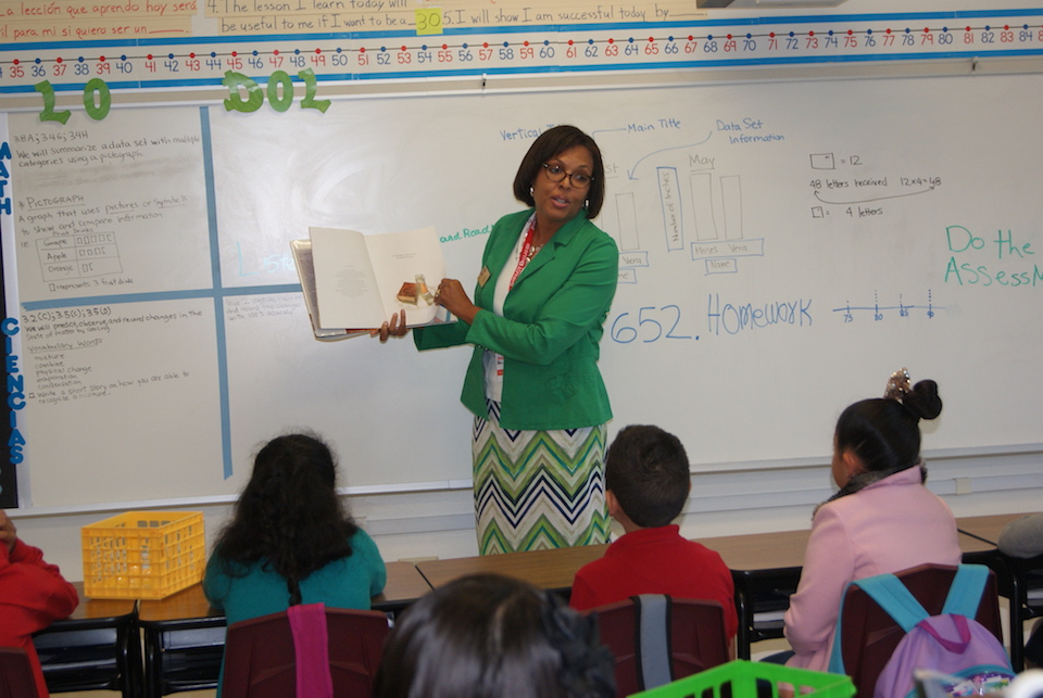 At Ebby Halliday Elementary Reading Opens Doors