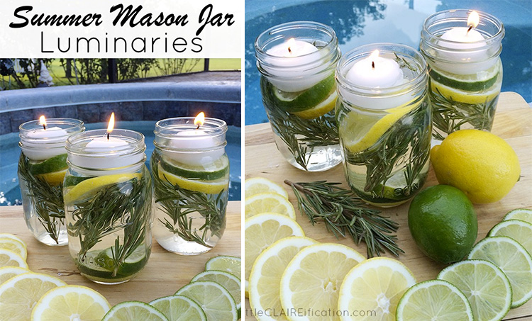 DIY Mason Jar Bug Repellent