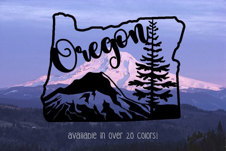 Oregon Inspired Wall Art You Can Buy On Etsy To Show Your State Pride The Local Arrow Pacific Northwest Real Estate Blog