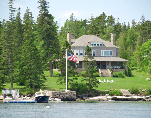 Midcoast Maine _Dirigo, Southwest Harbor, 3.15 acres with 236 feet of shorefront. Listed and sold by LandVest. Story Litchfield and Joseph Sortwell. Listed for $4,300,000.