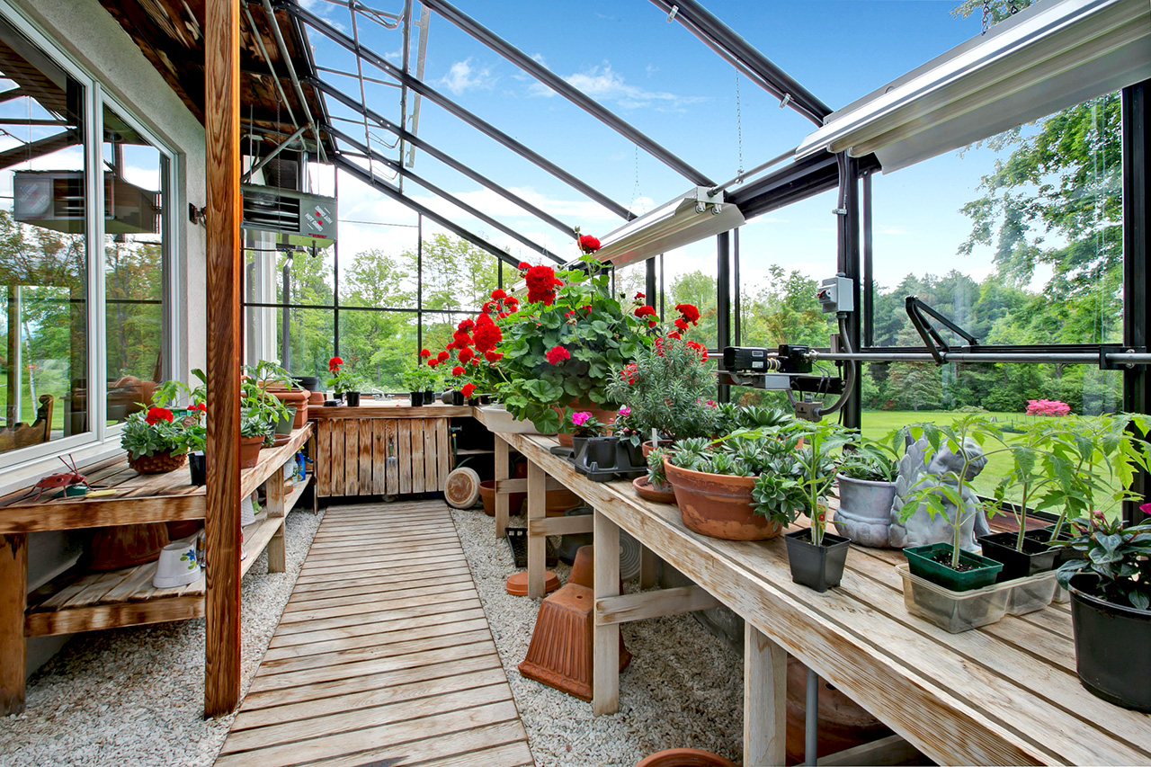 Casa Tranquilla, Charlotte, VT Greenhouses: VT0791-9_CC