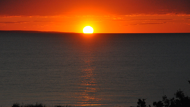 Sunset at East Dennis Waterfront Compound New England sunrises sunsets MA2130, sunset