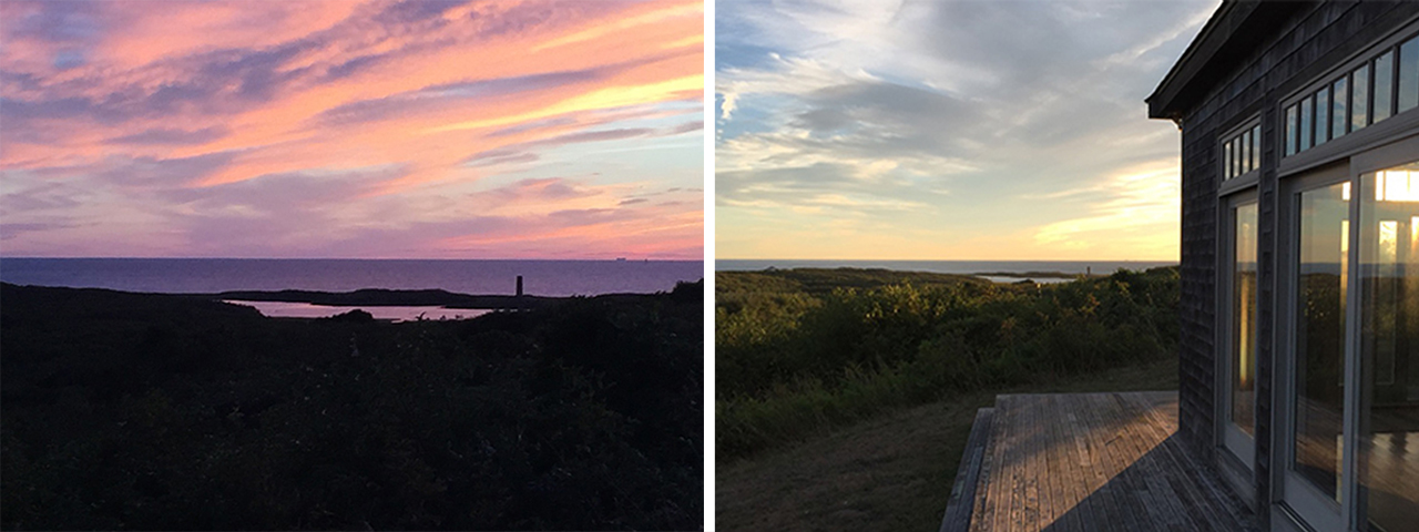 Sunset at West End Ocean View New England sunrises sunsets MA2129