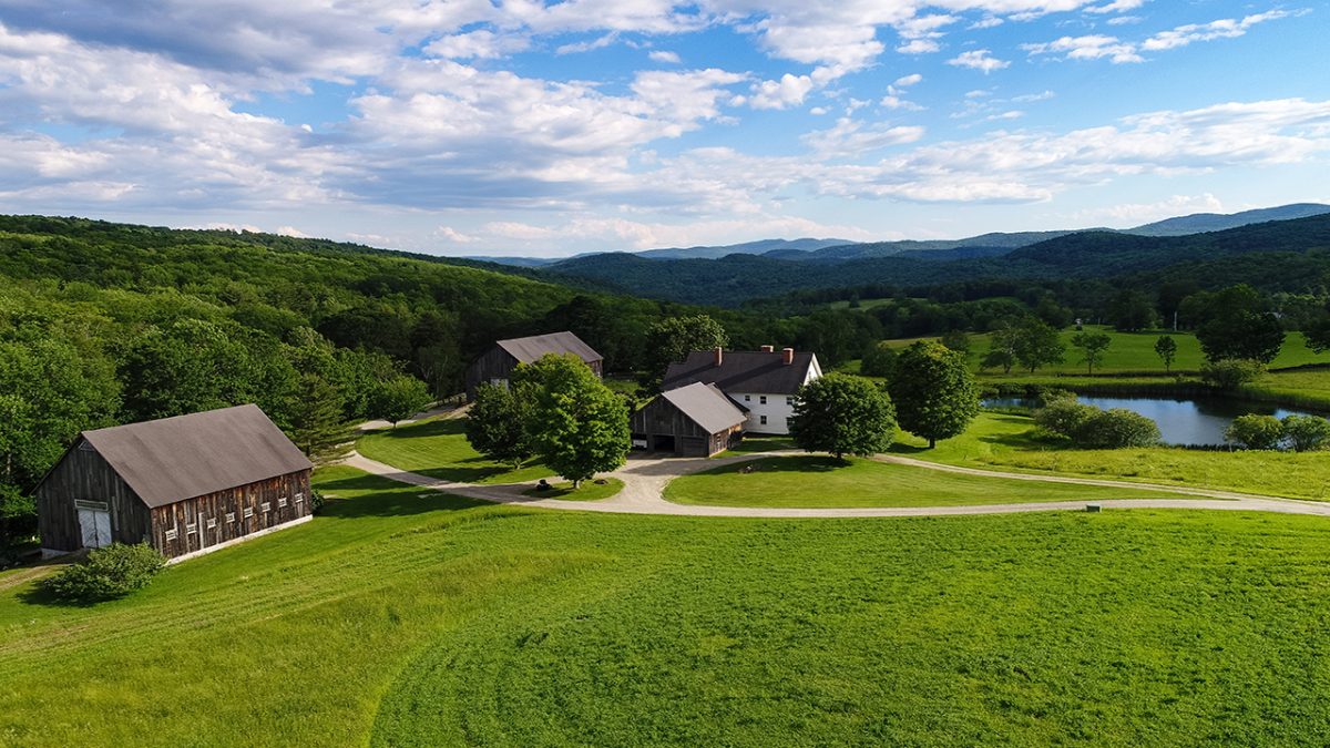 Skyline Farm, Pomfret, VT Vermont. Sold by LandVest.com. Conservation easement held by Upper Valley Land Trust - LandVest.com