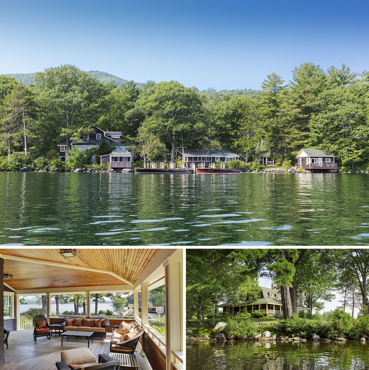 Boulder Lodge | Alton, NH new england homes NH0430