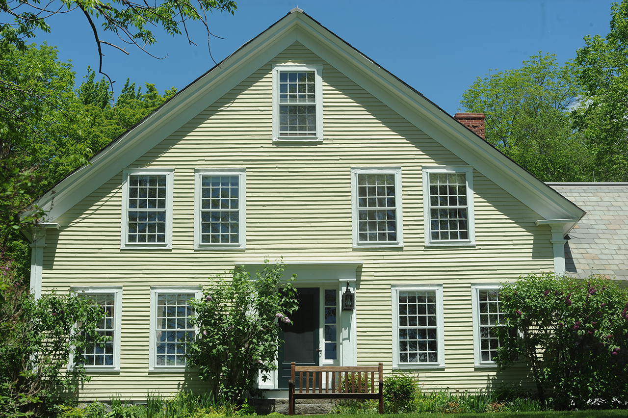 Quill Hill - a Noah’s Ark style farmhouse in Weston, VT Quill Hill for sale by landvest.com